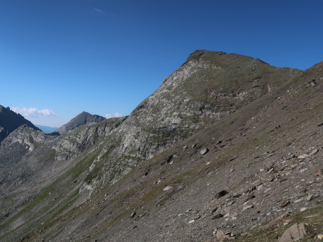 Hagener Weg zwischen Feldseescharte und Hagener H&uuml;tte (10. Aug.)