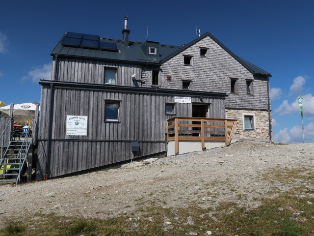 Hagener H&uuml;tte, 2.448 m (10. Aug.)