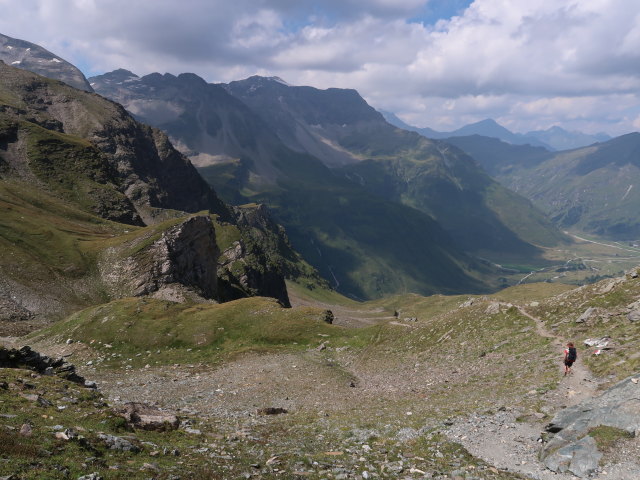 Ronald zwischen Niederem Tauern und Eselkar (10. Aug.)