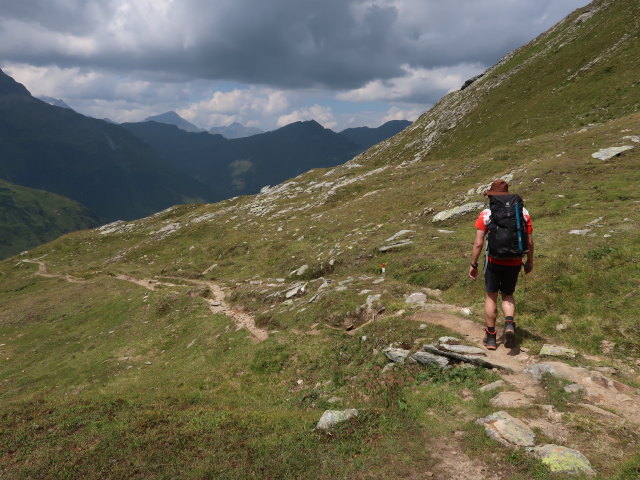Ronald im Eselkar (10. Aug.)