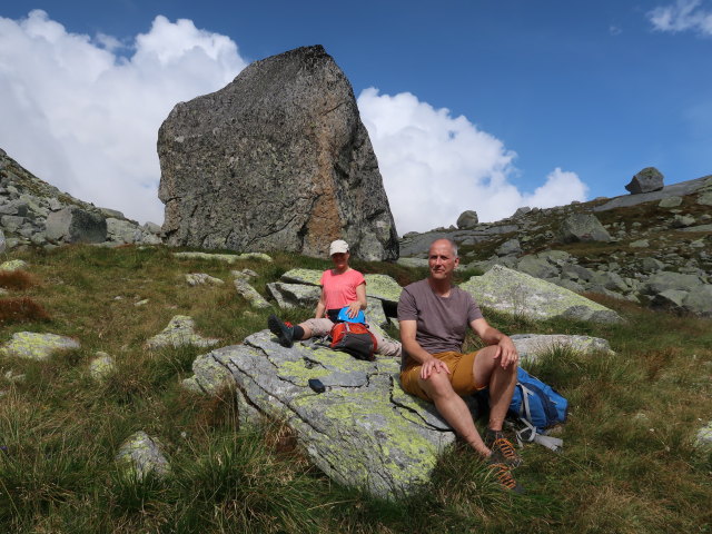 Melanie und Frank beim Amertaler See, 2.279 m