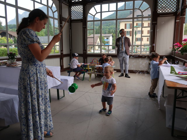 Sabine und Nils im Musikpavillon Payerbach
