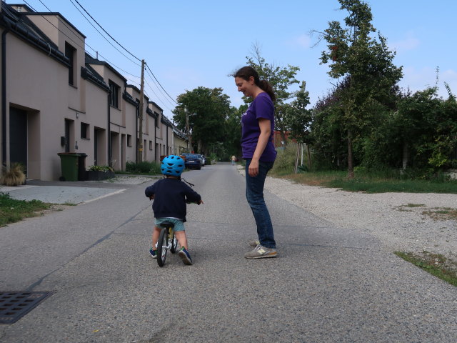Nils und Sabine in der Alten Stra&szlig;e