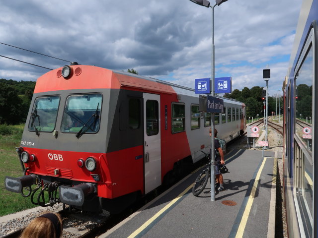 Bahnhof Plank am Kamp, 238 m