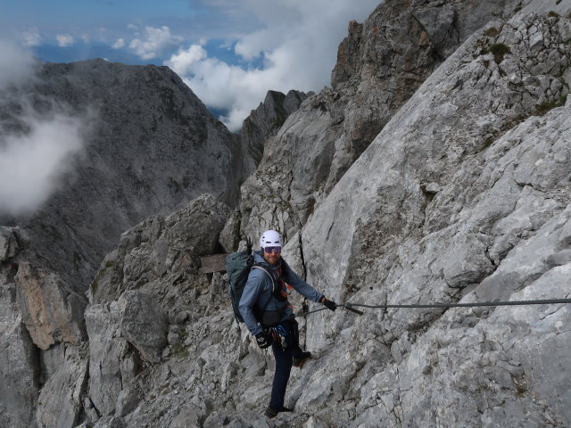 Christoph zwischen Ellmauer Halt und Babenstuberh&uuml;tte (24. Aug.)