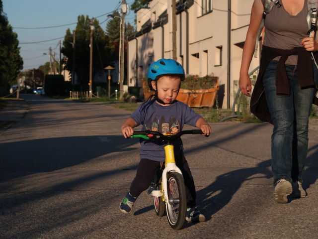 Nils und Sabine in der Alten Stra&szlig;e