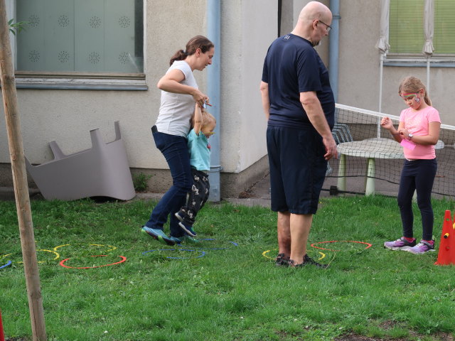 Sabine und Nils in der Pfarre S&uuml;&szlig;enbrunn