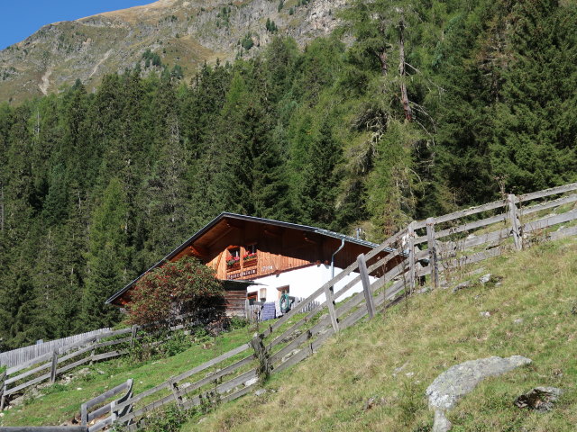 Vordere Leierstalalm, 1.798 m (20. Sep.)