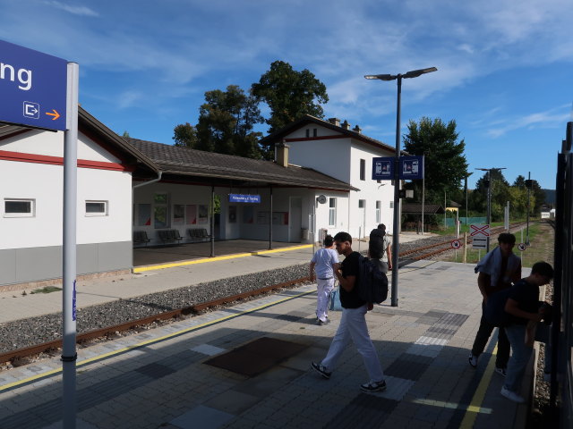 Bahnhof Pottenstein an der Triesting, 326 m