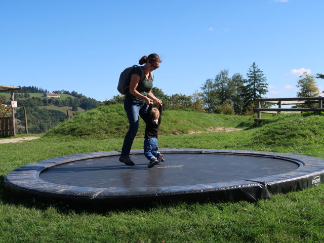 Sabine und Nils im Tierpark Buchenberg