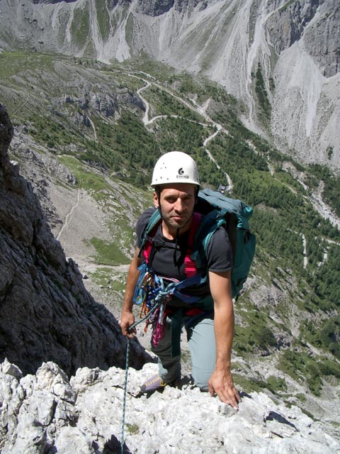 Ernst auf der Egerländerkante (7. Juli 2003)