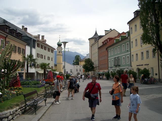 Hauptplatz von Lienz (12. Juli 2003)