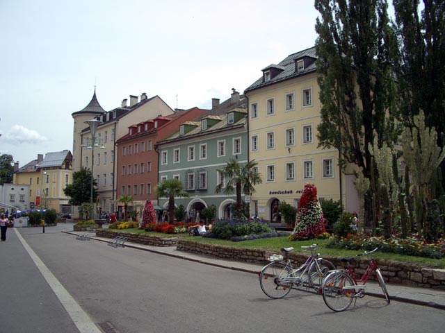 Hauptplatz von Lienz (12. Juli 2003)