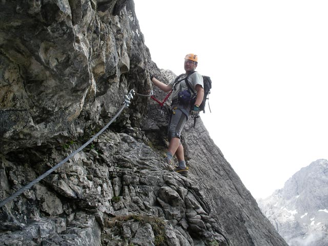 Laserz-Klettersteig: Axel (25. Juni 2006)