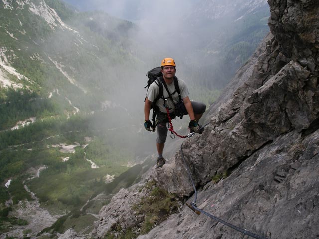 Laserz-Klettersteig: Axel (25. Juni 2006)