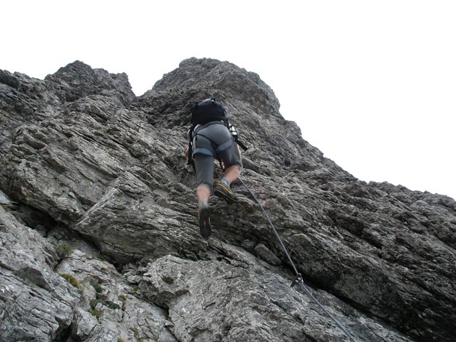 Laserz-Klettersteig: Axel (25. Juni 2006)