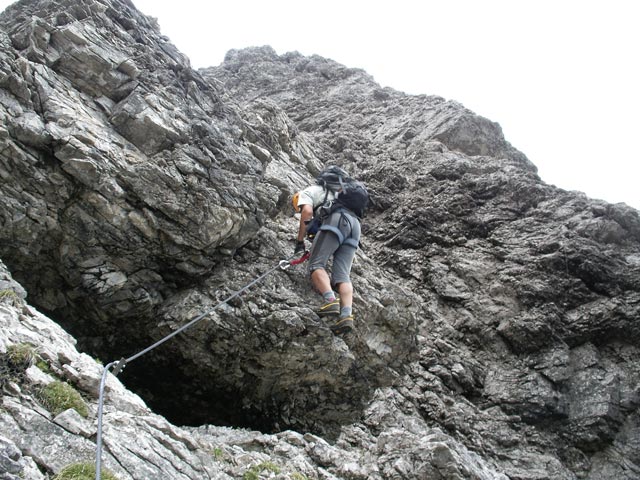 Laserz-Klettersteig: Axel (25. Juni 2006)