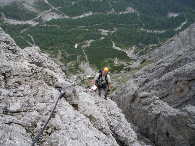 Laserz-Klettersteig: Axel (25. Juni 2006)