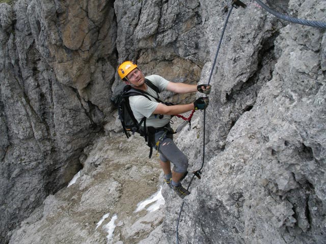 Laserz-Klettersteig: Axel (25. Juni 2006)