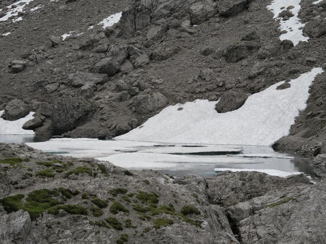 Laserzsee von der Karlsbader Hütte aus (25. Juni 2006)