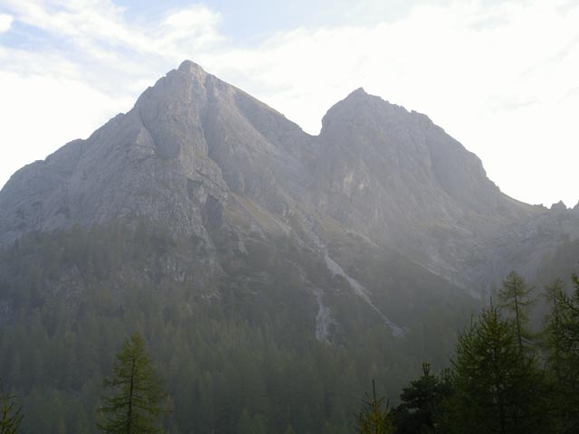 Große Gamswiesenspitze und Kleine Gamswiesenspitze (1. Okt. 2006)