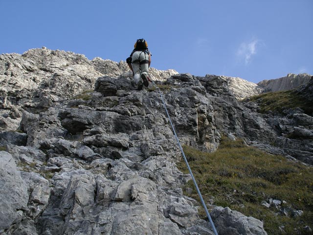 Madonnen-Klettersteig: Axel (1. Okt. 2006)