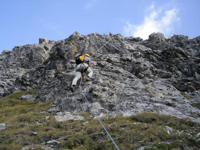 Madonnen-Klettersteig: Axel (1. Okt. 2006)