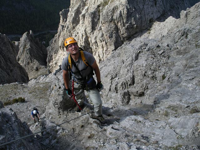 Madonnen-Klettersteig: Axel (1. Okt. 2006)