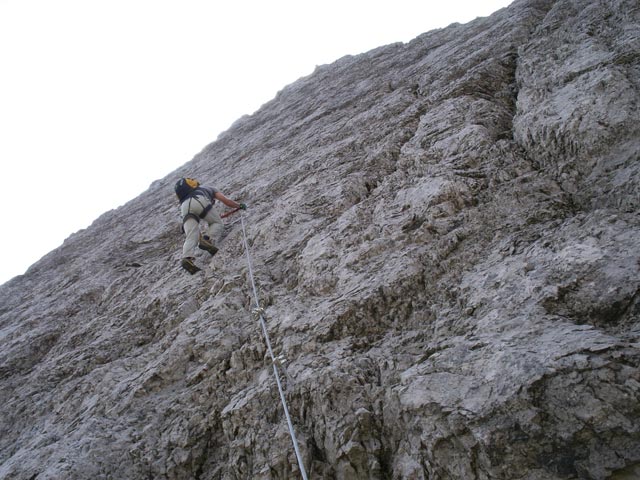 Madonnen-Klettersteig: Axel (1. Okt. 2006)