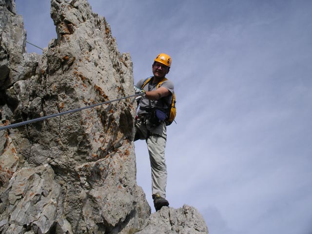 Madonnen-Klettersteig: Axel (1. Okt. 2006)