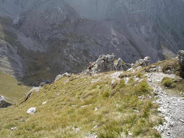 Axel zwischen Kleiner Gamswiesenspitze und Kerschbaumertörl (1. Okt. 2006)