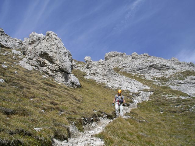 Axel zwischen Kleiner Gamswiesenspitze und Kerschbaumertörl (1. Okt. 2006)