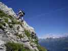 Zellinköpfe-Klettersteig: Daniela (13. Juli 2007)