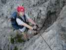 Zellinköpfe-Klettersteig: Daniela (13. Juli 2007)