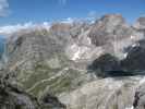 Laserzwand und Große Sandspitze von der Kleinen Teplitzer Spitze aus (16. Juli 2009)