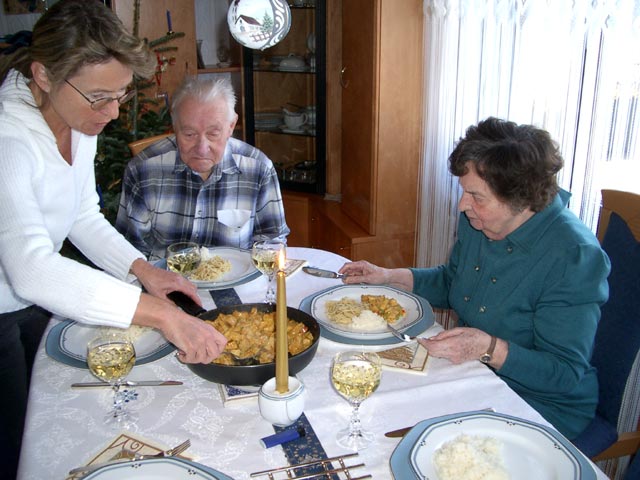 Mama, Opa und Oma