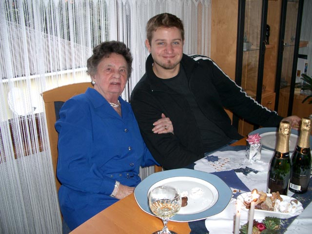 Oma und Markus