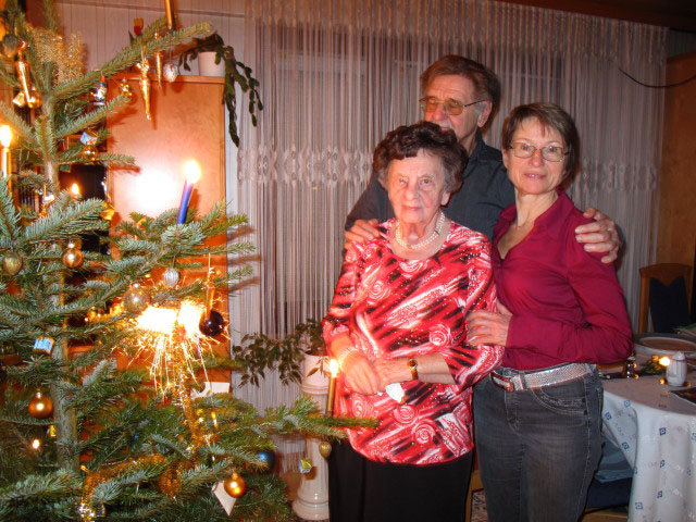 Oma, Papa und Mama